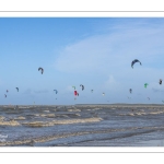 Kitesurf au Crotoy en baie de Somme