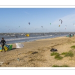 Kitesurf au Crotoy en baie de Somme