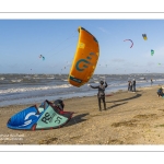 Kitesurf au Crotoy en baie de Somme