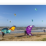 Kitesurf au Crotoy en baie de Somme