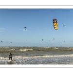 Kitesurf au Crotoy en baie de Somme