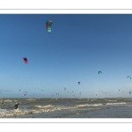 Kitesurf au Crotoy en baie de Somme