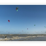 Kitesurf au Crotoy en baie de Somme