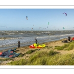 Kitesurf au Crotoy en baie de Somme