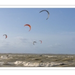 Kitesurf au Crotoy en baie de Somme