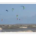 Kitesurf au Crotoy en baie de Somme