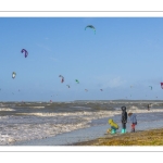 Kitesurf au Crotoy en baie de Somme