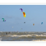 Kitesurf au Crotoy en baie de Somme