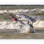 Kitesurf au Crotoy en baie de Somme