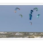 Kitesurf au Crotoy en baie de Somme