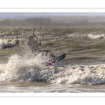 Kitesurf au Crotoy en baie de Somme