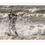 Kitesurf au Crotoy en baie de Somme