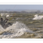 Kitesurf au Crotoy en baie de Somme