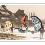 Kitesurf au Crotoy en baie de Somme