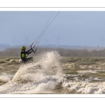 Kitesurf au Crotoy en baie de Somme