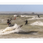 Kitesurf au Crotoy en baie de Somme