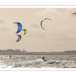 Kitesurf au Crotoy en baie de Somme