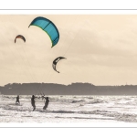 Kitesurf au Crotoy en baie de Somme