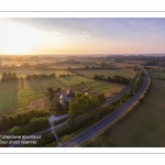 Survol du fond de la Baie de Somme. Route Panoramique