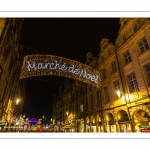 Arras, le marché de noël sur la Grand'Place