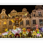 Arras, le marché de noël sur la Grand'Place