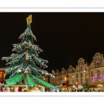 Arras, le marché de noël sur la Grand'Place