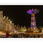 Arras, le marché de noël sur la Grand'Place