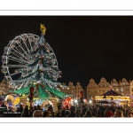 Arras, le marché de noël sur la Grand'Place