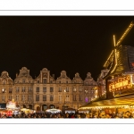 Arras, le marché de noël sur la Grand'Place