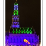 Arras, la Place des Héros illuminée pour Noël