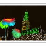 Arras, la Place des Héros illuminée pour Noël