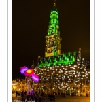 Arras, la Place des Héros illuminée pour Noël