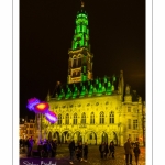 Arras, la Place des Héros illuminée pour Noël