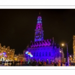 Arras, la Place des Héros illuminée pour Noël