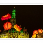 Arras, la Place des Héros illuminée pour Noël