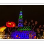 Arras, la Place des Héros illuminée pour Noël