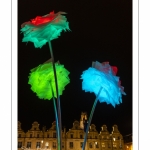 Arras, la Place des Héros illuminée pour Noël