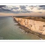 Les falaises picardes à Mers-les-bains