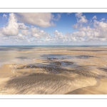 La plage de la mollière à marée basse