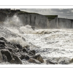 La tempête Noa à Ault