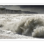 La tempête Noa à Ault