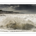 La tempête Noa à Ault