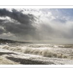 La tempête Noa à Ault