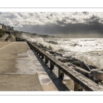 La tempête Noa à Ault