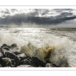 La tempête Noa à Ault