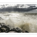 La tempête Noa à Ault