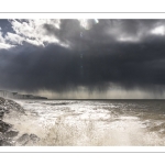 La tempête Noa à Ault