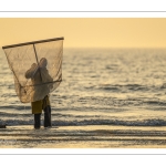 Pêcheur au haveneau
