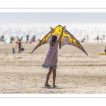 Vacanciers sur la plage de Quend-Plage