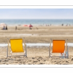 Vacanciers sur la plage de Quend-Plage